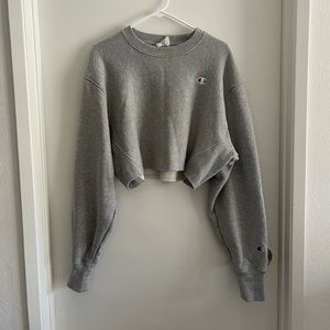 Champion cropped sweatshirt